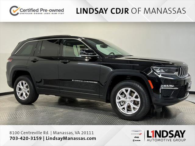 Certified 2022 Jeep Grand Cherokee Limited