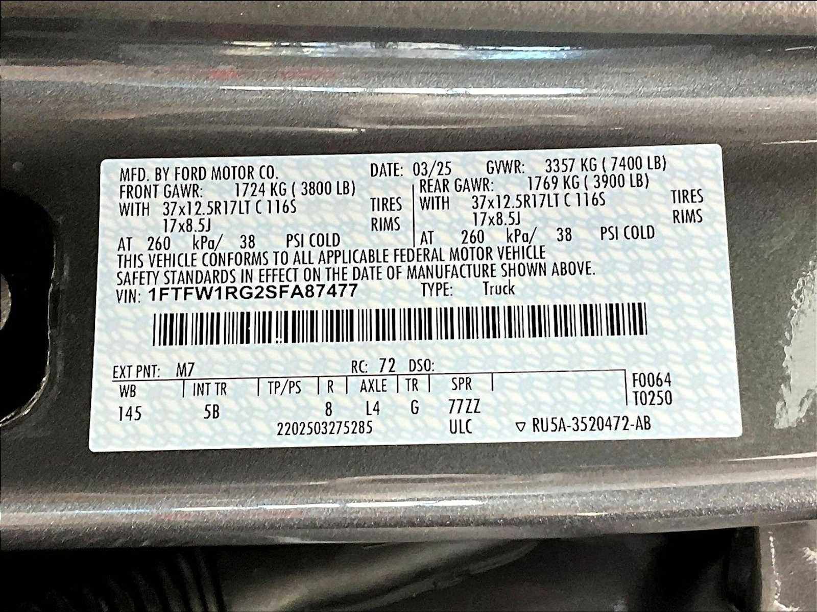 Used 2025 Ford F150 Raptor image 35