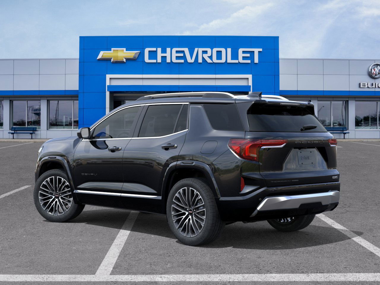 New 2026 GMC Terrain Denali w/ LPO, Black Badging Package image 3