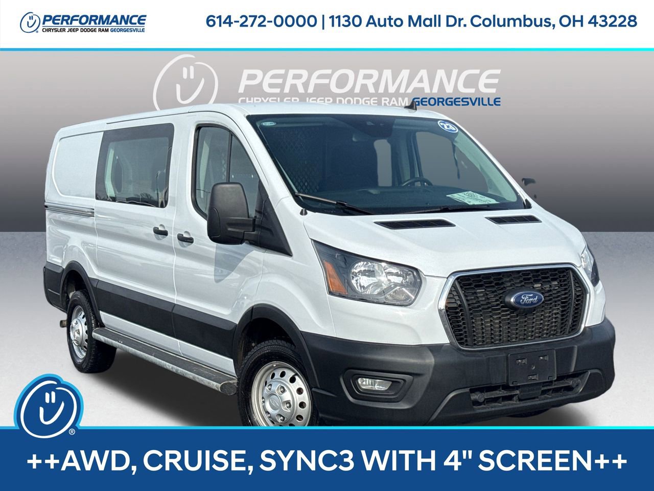 Used 2023 Ford Transit 250 Low Roof AWD w/ Exterior Upgrade Package