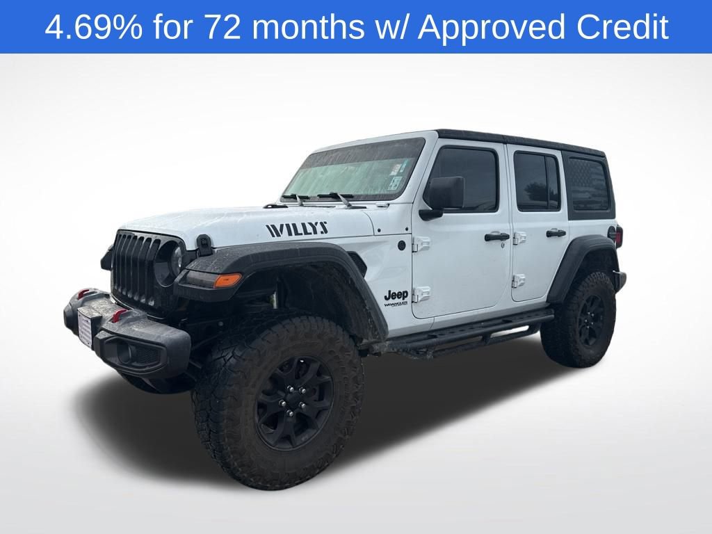 Used 2020 Jeep Wrangler Unlimited Sport image 3