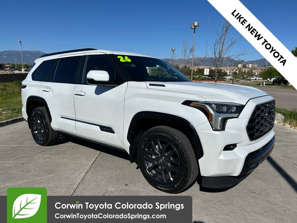 Used 2026 Toyota Sequoia Platinum AWD/4WD image 1