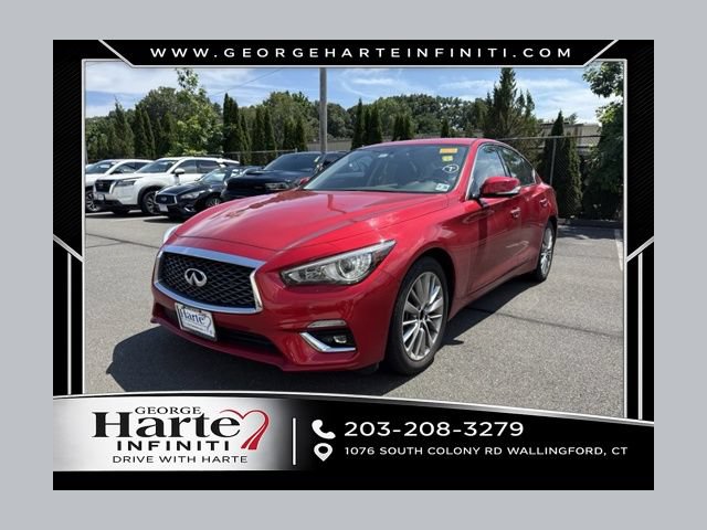 Certified 2023 INFINITI Q50 Luxe