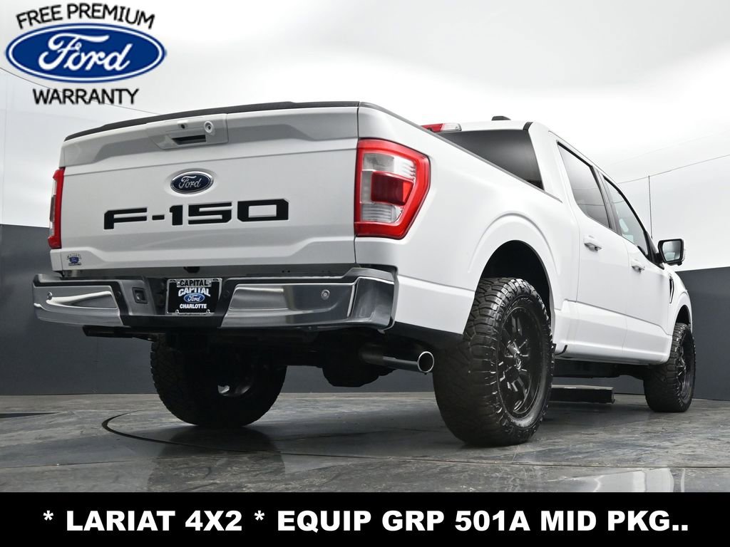 Used 2021 Ford F150 Lariat w/ Equipment Group 501A Mid RWD image 27