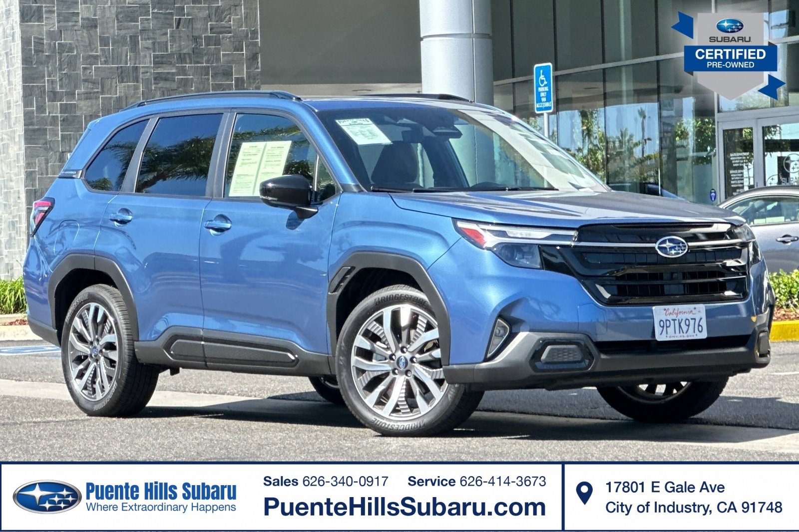 Certified 2025 Subaru Forester Touring video 1