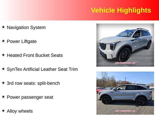 New 2026 Kia Sorento X-Line EX AWD/4WD image 3