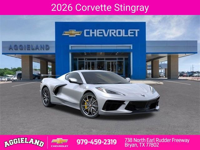 New 2026 Chevrolet Corvette Stingray Premium Cpe w/ 3LT image 1