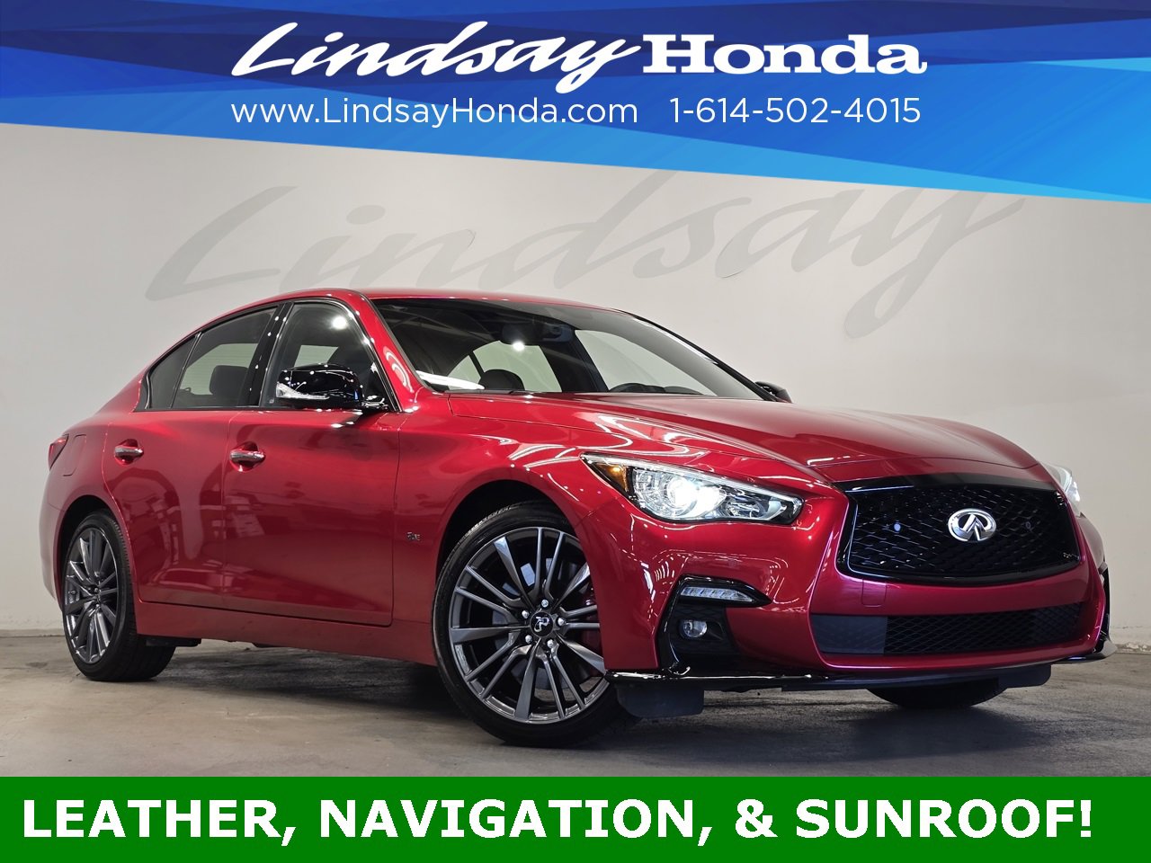 Used 2023 INFINITI Q50 Red Sport 400