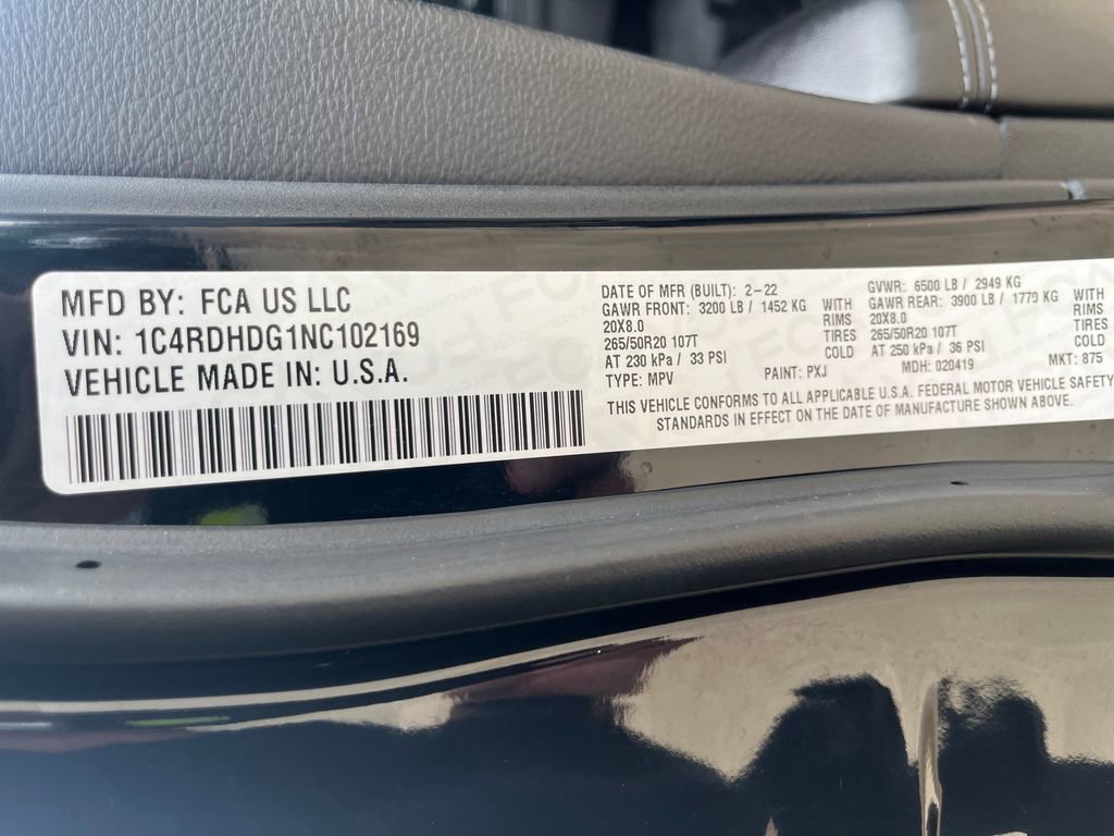 Used 2022 Dodge Durango GT w/ Trailer Tow Group IV RWD image 32