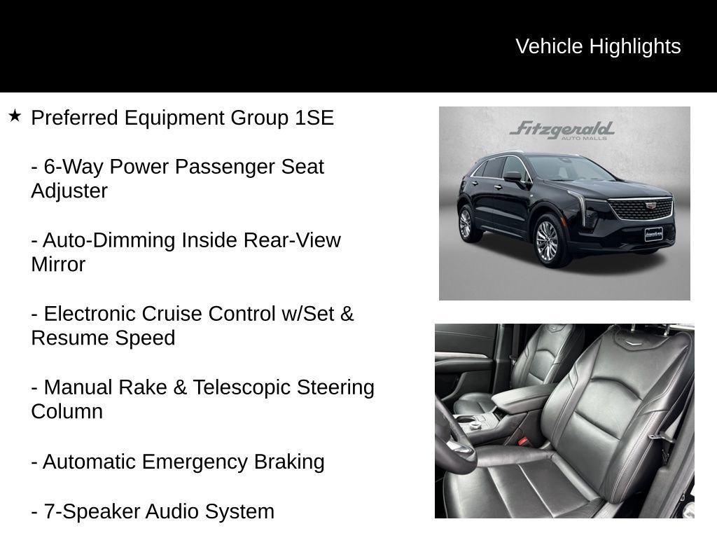Used 2024 Cadillac XT4 Premium Luxury AWD/4WD image 9