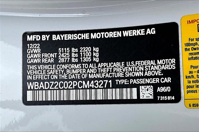 Used 2023 BMW 840i Convertible w/ M Sport Professional Package image 35