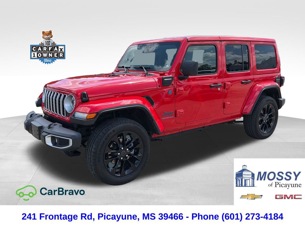 Used 2025 Jeep Wrangler Unlimited Sahara w/ Safety Group AWD/4WD image 1