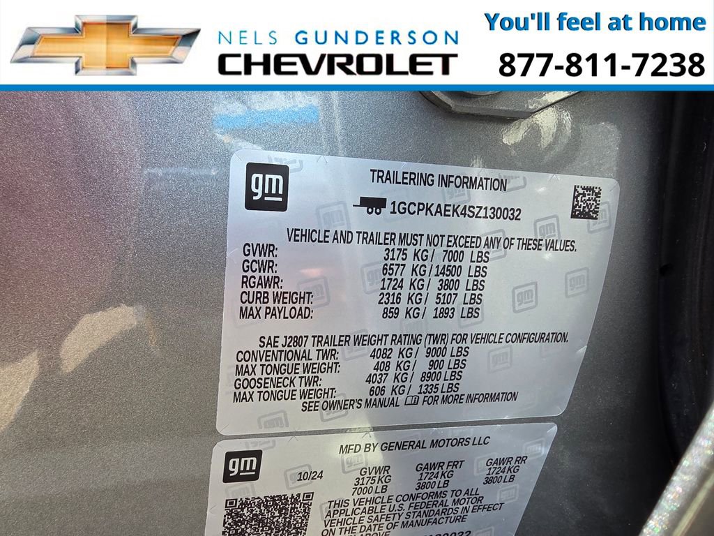 New 2025 Chevrolet Silverado 1500 W/T w/ WT Value Package image 25