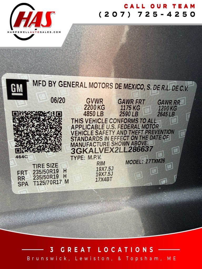 Used 2020 GMC Terrain SLT w/ Preferred Package AWD/4WD image 16
