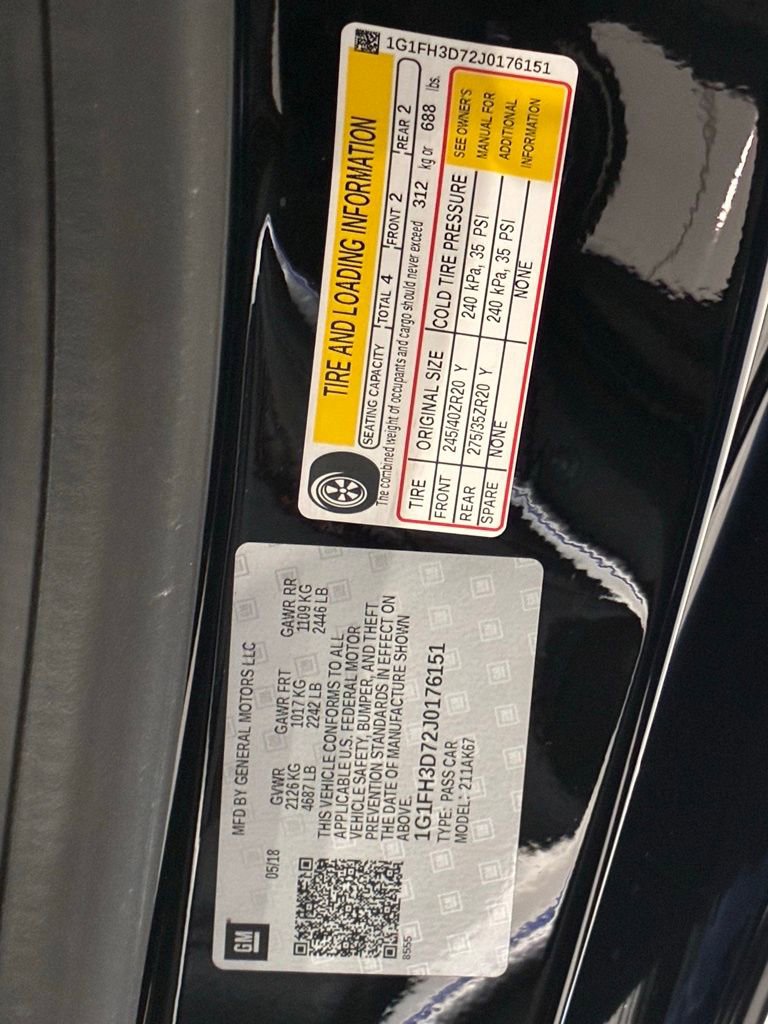 Used 2018 Chevrolet Camaro SS image 32