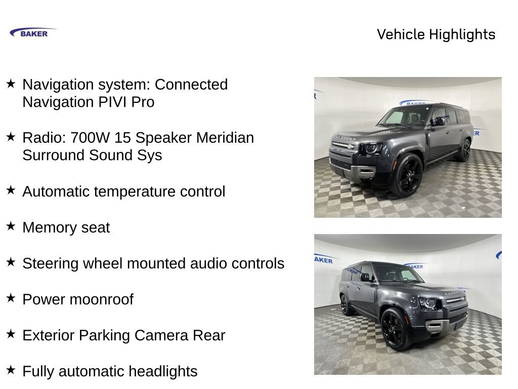 Used 2023 Land Rover Defender 130 X-Dynamic SE AWD/4WD image 4