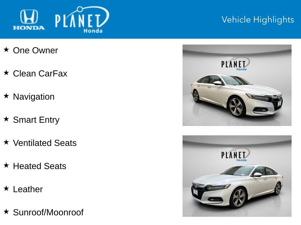 Certified 2018 Honda Accord Touring image 4