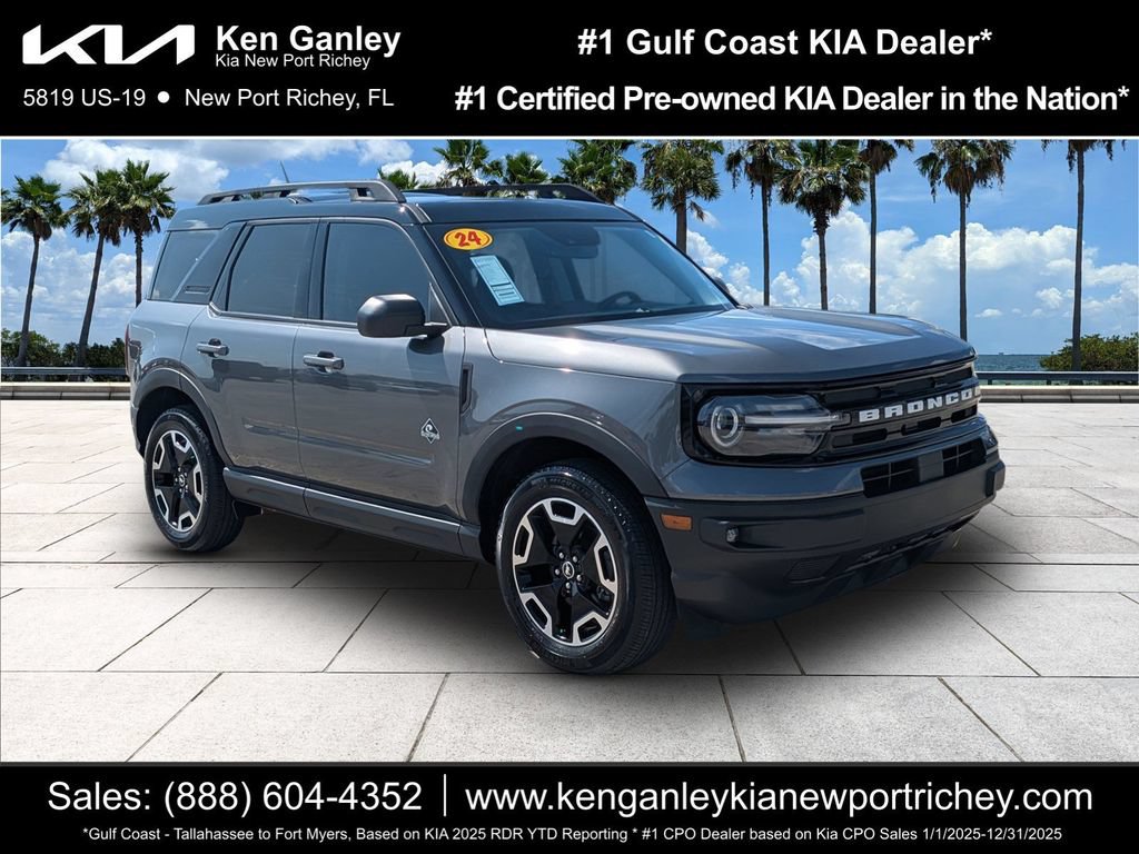 Used 2024 Ford Bronco Sport Outer Banks w/ Tech Package AWD/4WD video 1