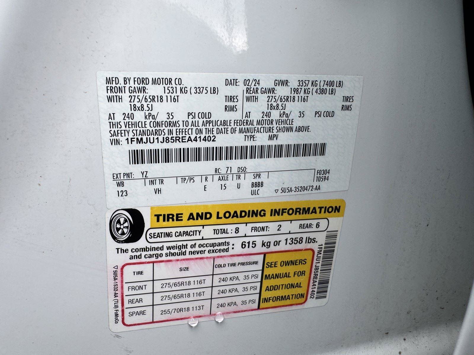 Used 2024 Ford Expedition XLT AWD/4WD image 53