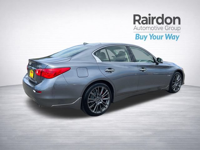 Used 2017 INFINITI Q50 Red Sport 400 AWD/4WD image 7