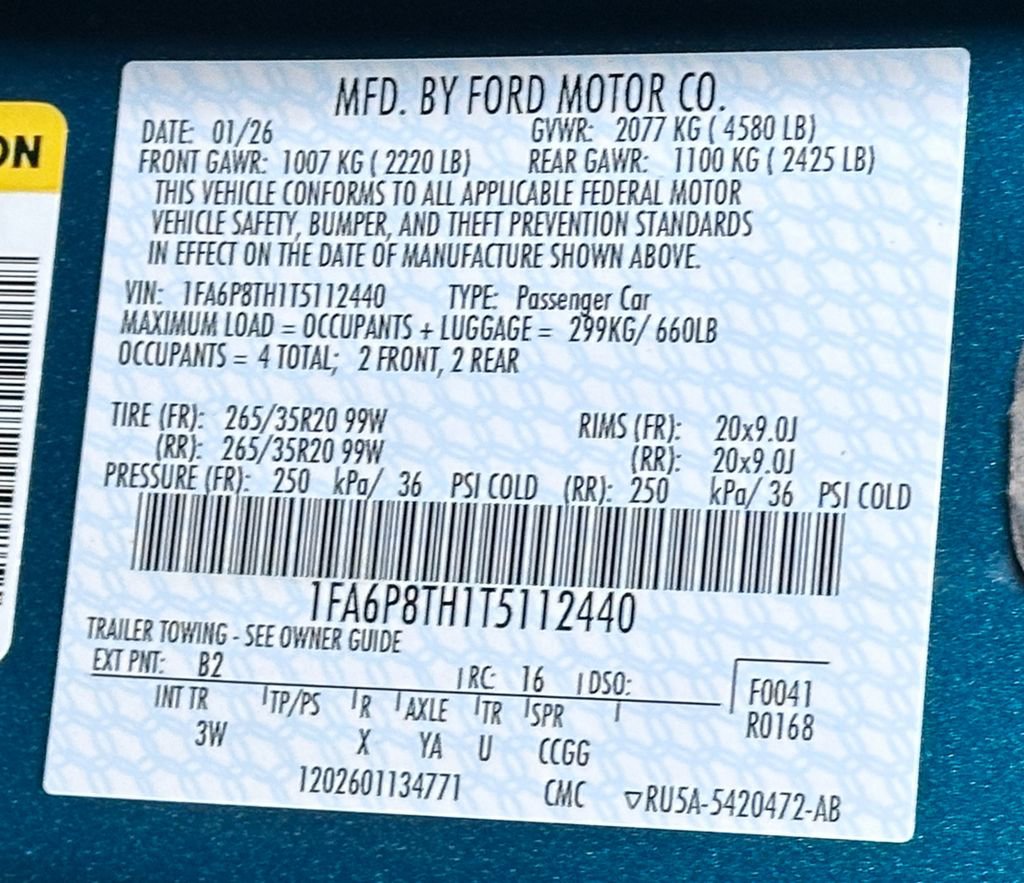 New 2026 Ford Mustang Premium image 38