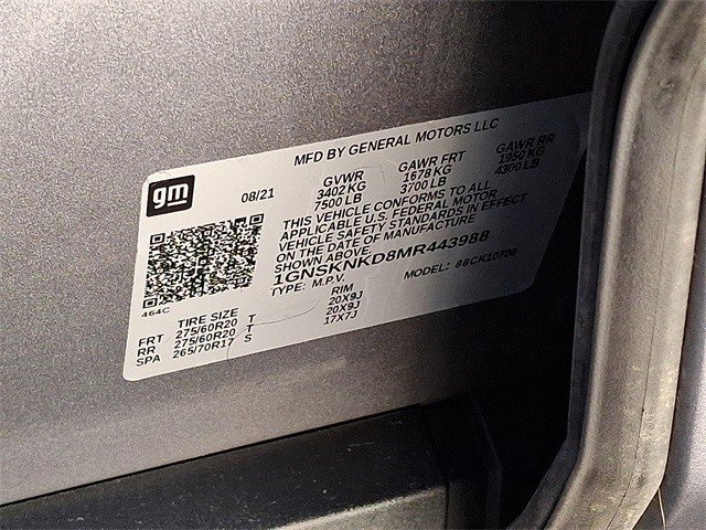 Certified 2021 Chevrolet Tahoe LT image 29