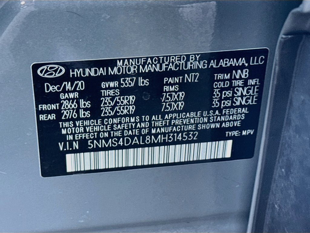 Used 2021 Hyundai Santa Fe Limited AWD/4WD image 30