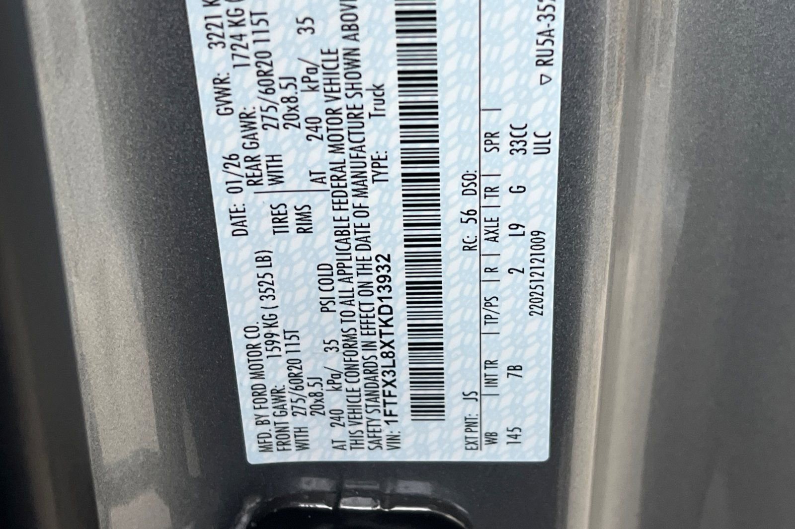 New 2026 Ford F150 XLT w/ XLT Chrome Appearance Package image 20