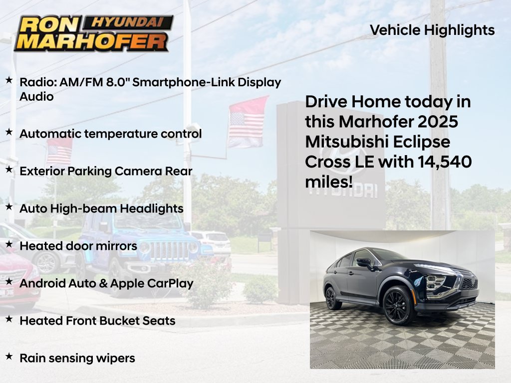 Used 2025 Mitsubishi Eclipse Cross LE AWD/4WD image 13