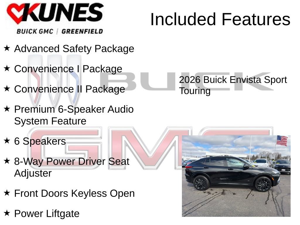 New 2026 Buick Envista Sport Touring image 3