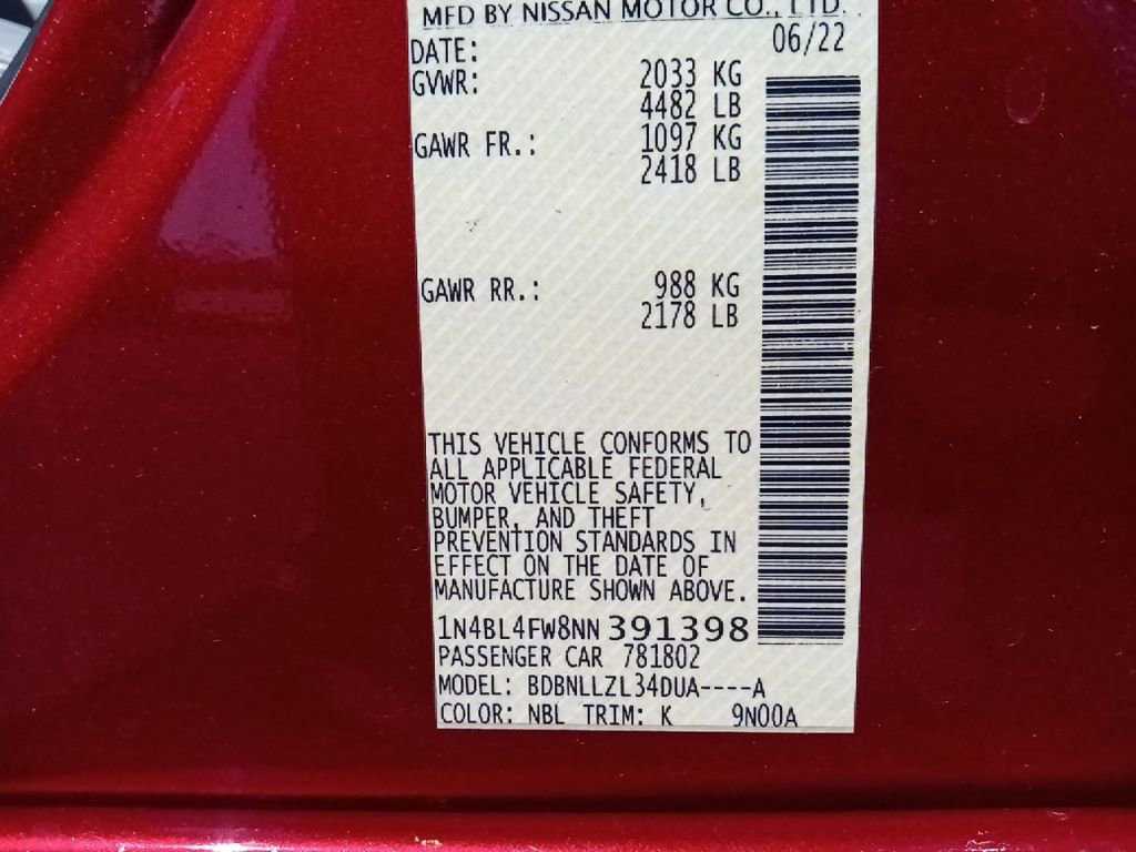 Used 2022 Nissan Altima 2.5 Platinum image 35