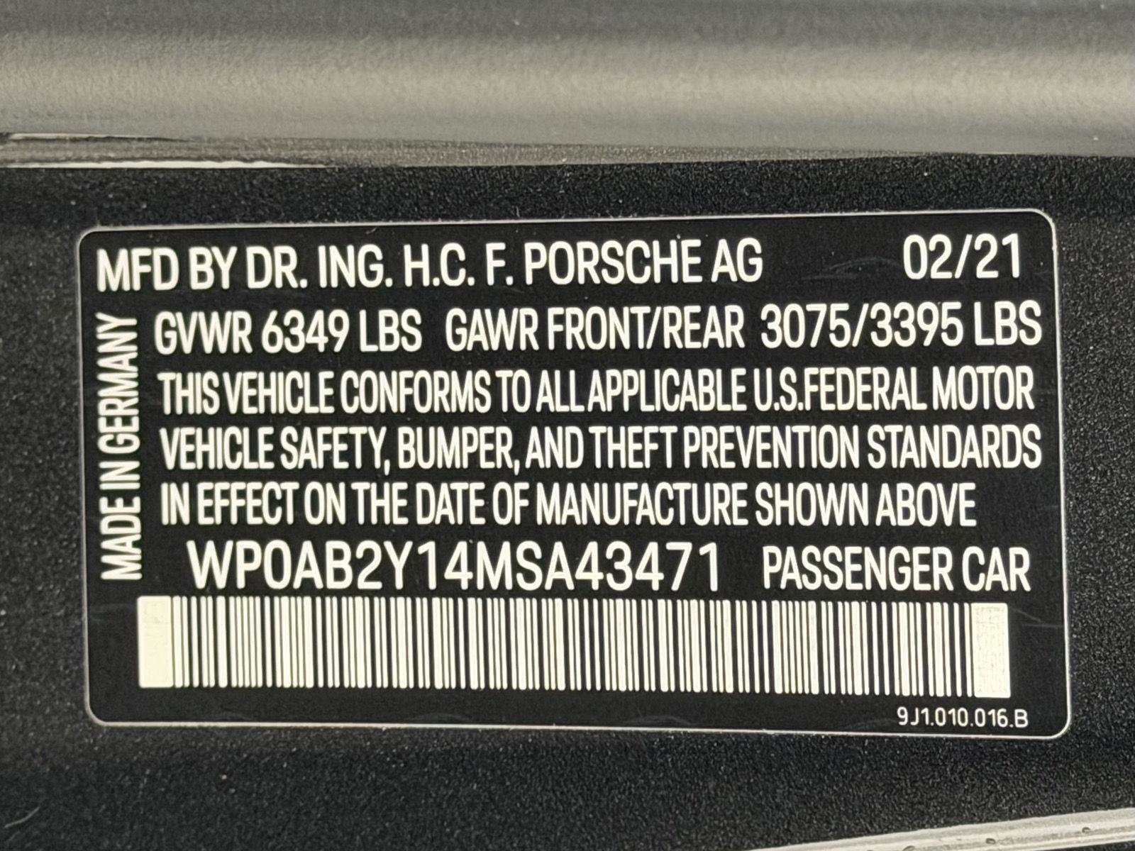 Used 2021 Porsche Taycan 4S image 25