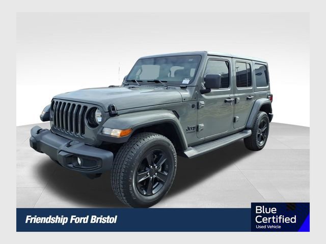 Used 2021 Jeep Wrangler Unlimited Sahara image 1