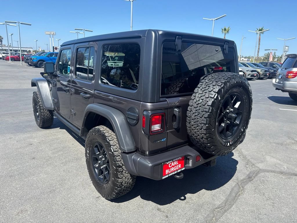 Certified 2025 Jeep Wrangler Unlimited Sport S 4xe AWD/4WD image 5