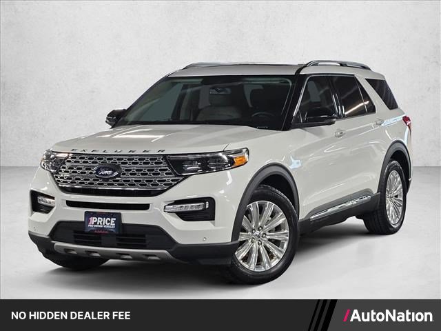 Used 2020 Ford Explorer Limited w/ Class III Trailer Tow Package RWD image 1