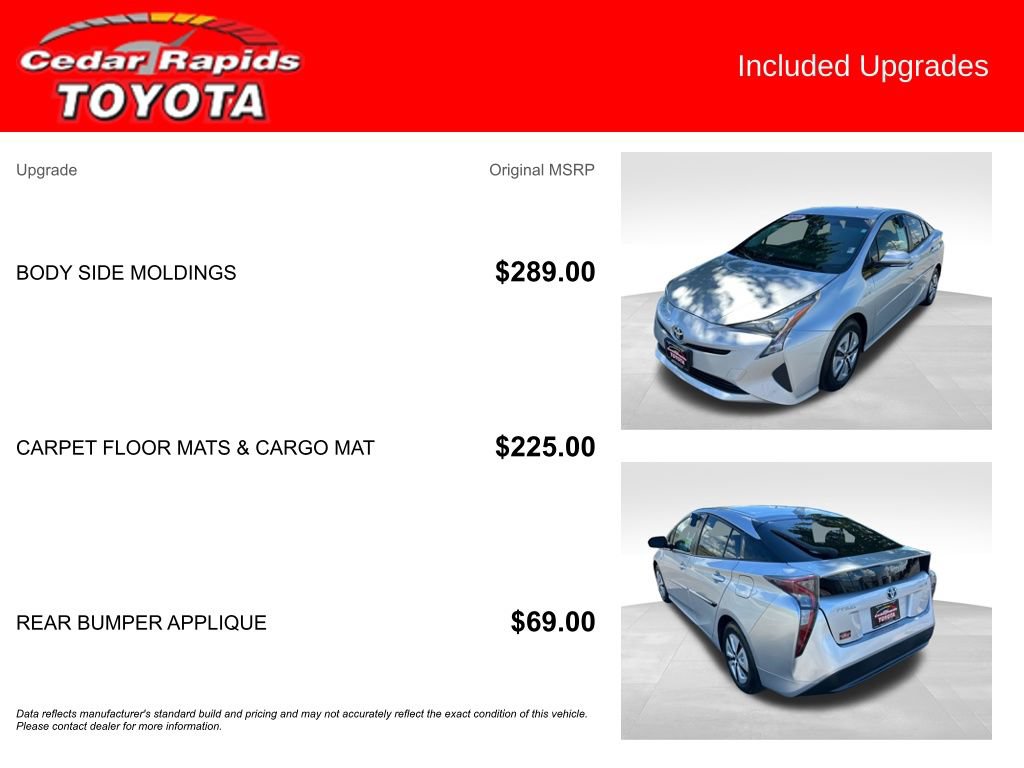 Used 2016 Toyota Prius Three FWD image 6