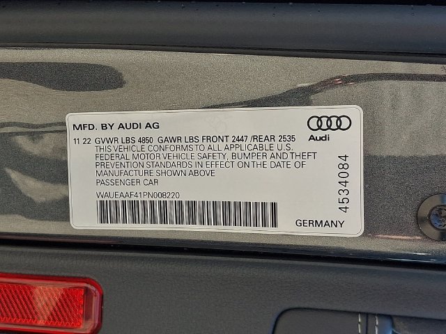 Used 2023 Audi A4 2.0T Premium Plus w/ Premium Plus Package AWD/4WD image 32