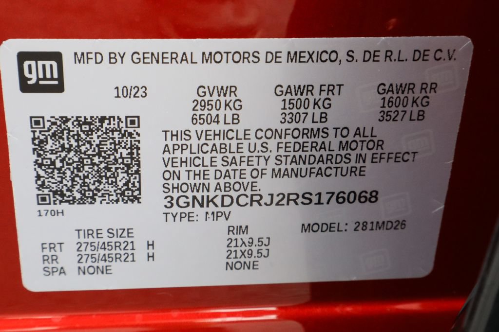 Certified 2024 Chevrolet Blazer EV RS AWD/4WD image 34