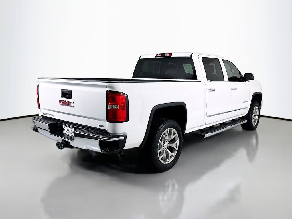 Used 2015 GMC Sierra 1500 SLT w/ SLT Crew Cab Value Package AWD/4WD image 4