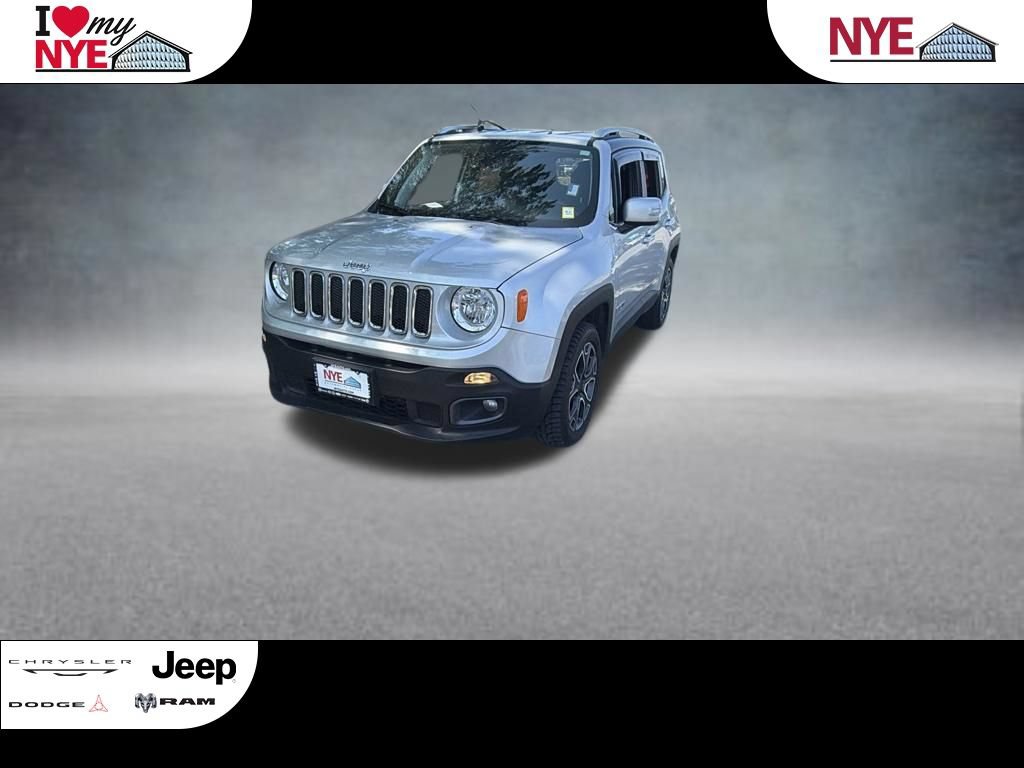 Used 2018 Jeep Renegade Limited w/ UConnect 8.4 Nav Group AWD/4WD image 1