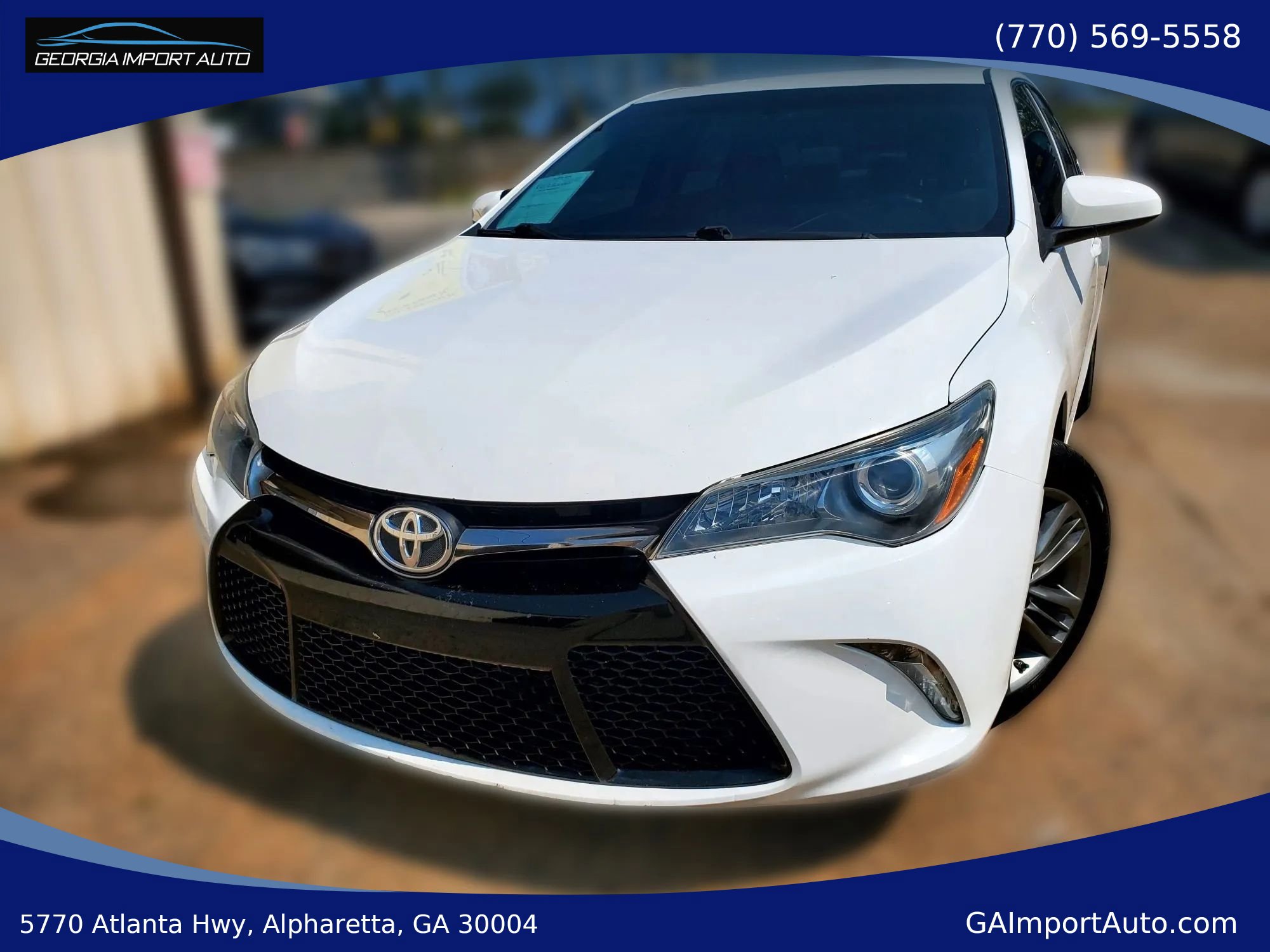 Used 2017 Toyota Camry SE
