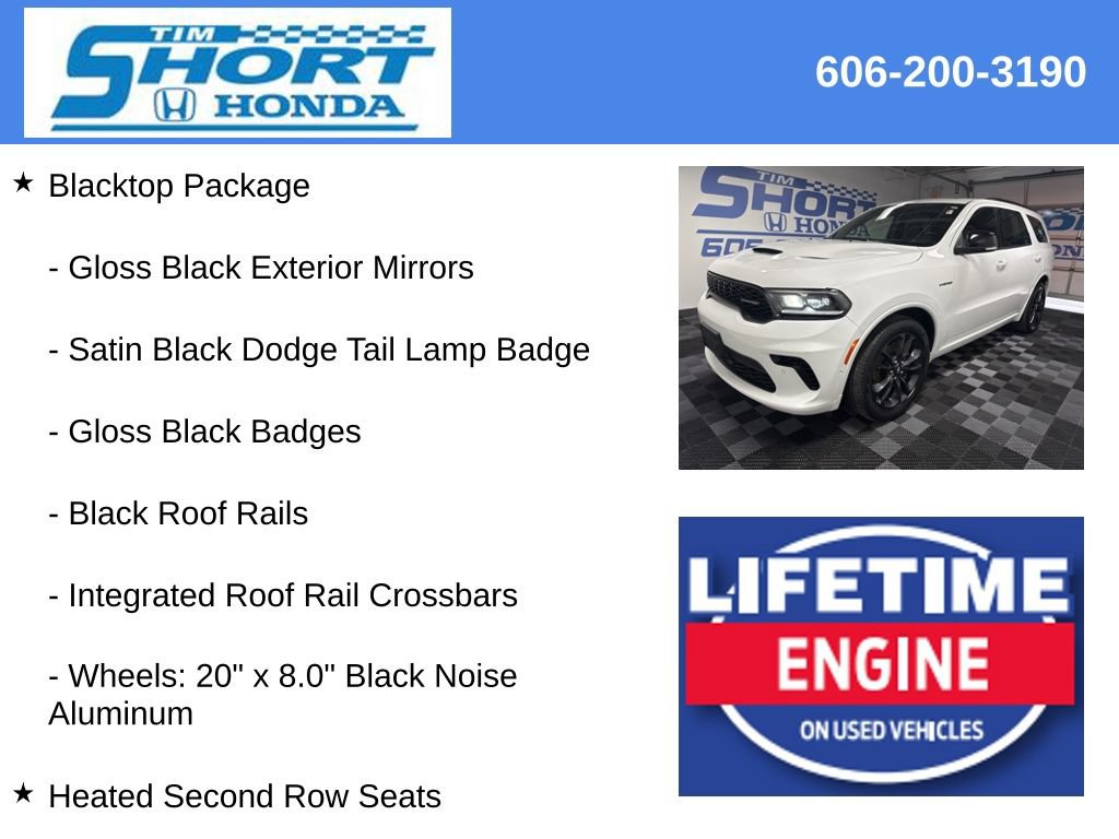 Used 2025 Dodge Durango R/T w/ Blacktop Package AWD/4WD image 21