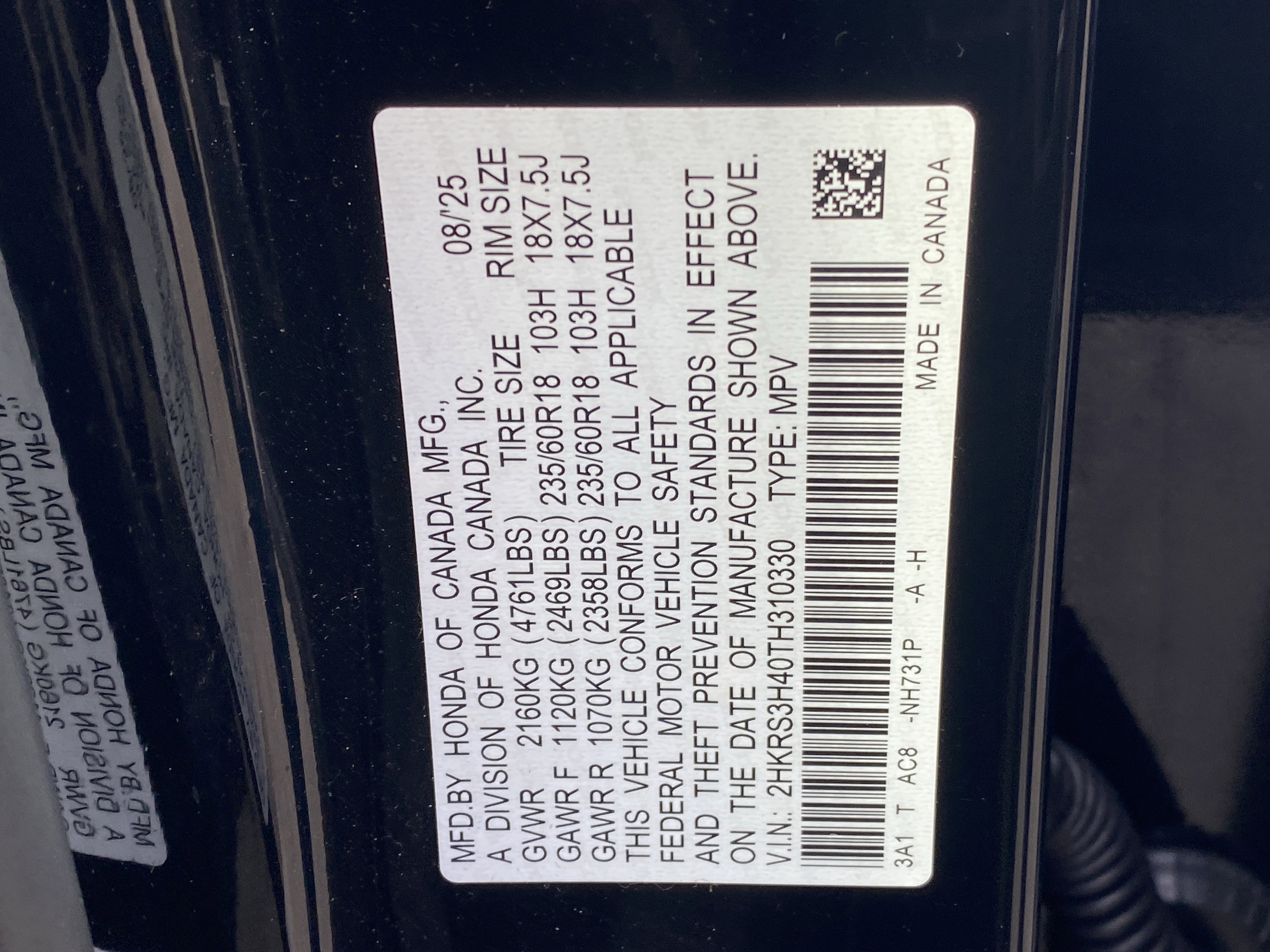 Certified 2026 Honda CR-V EX image 30
