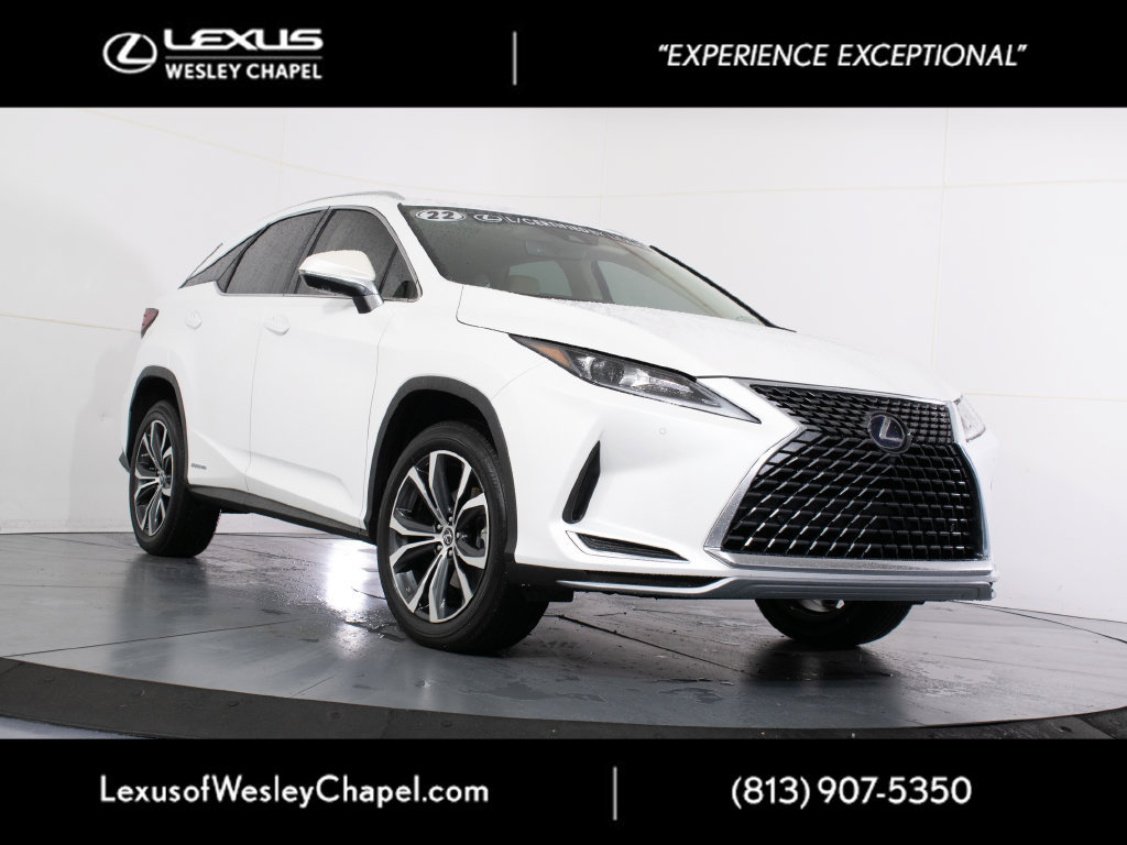 Certified 2022 Lexus RX 450h AWD w/ Premium Package