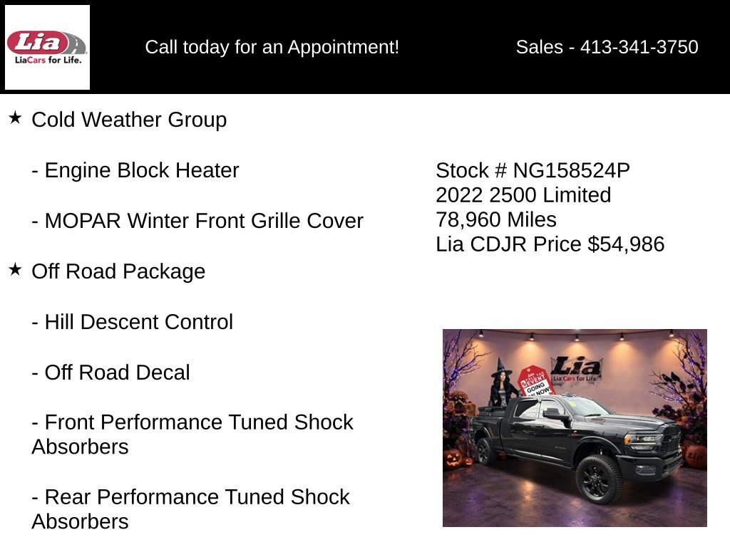 Certified 2022 RAM 2500 Limited AWD/4WD image 16