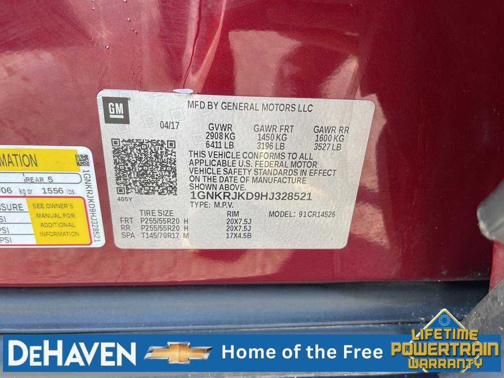 Used 2017 Chevrolet Traverse Premier FWD image 30