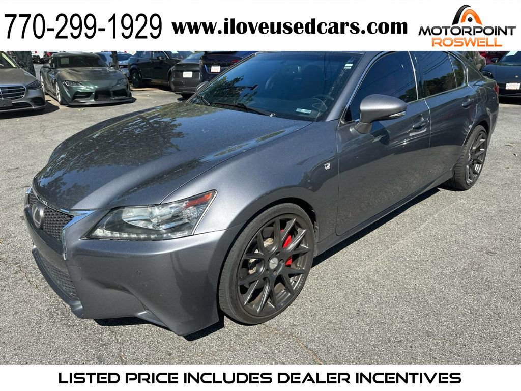 Used 2014 Lexus GS 350 w/ F Sport Package RWD image 1
