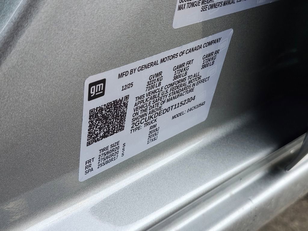 New 2026 Chevrolet Silverado 1500 LT w/ Protection Package AWD/4WD image 28