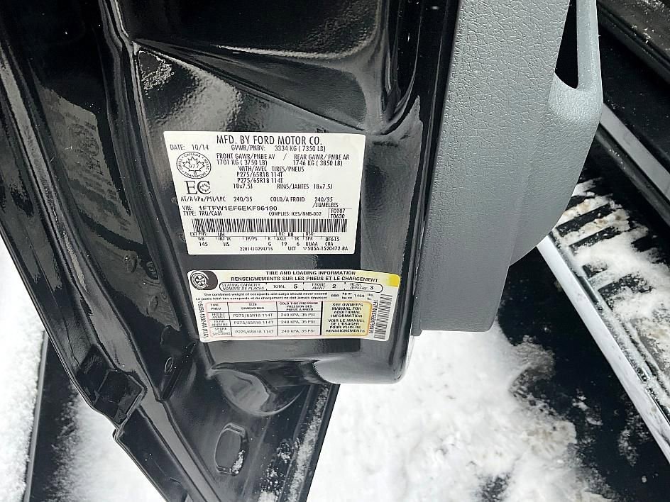 Used 2014 Ford F150 Lariat w/ Equipment Group 501A Mid AWD/4WD image 34