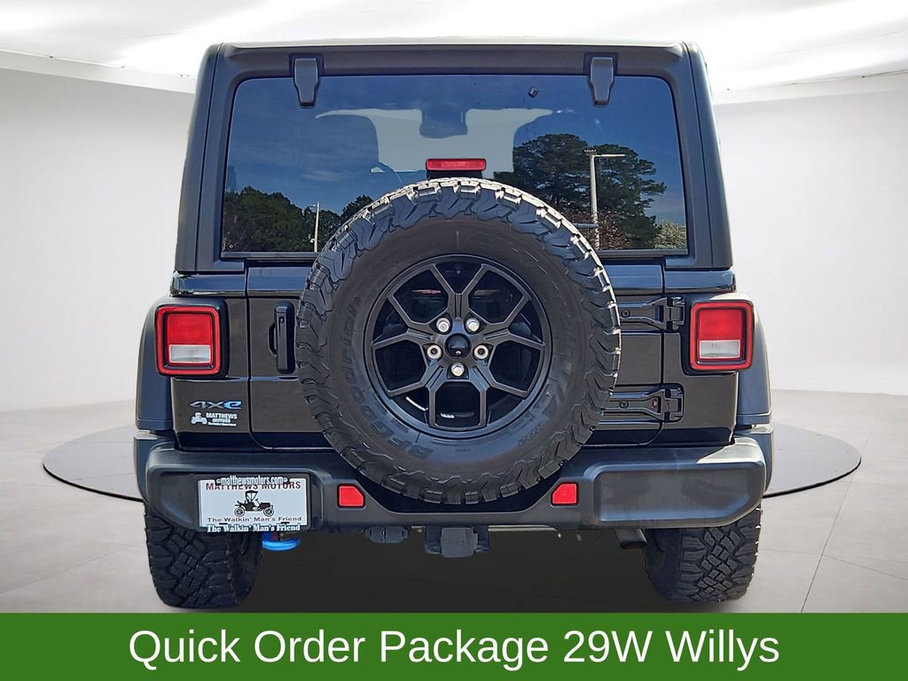 Used 2024 Jeep Wrangler Willys 4xe image 6